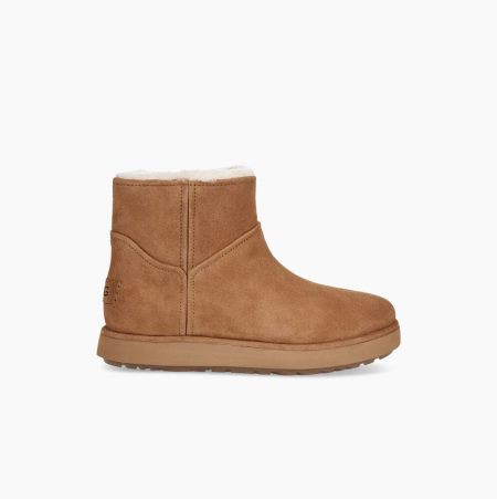 UGG Classic Mini BLVD - Boots Dame - Khaki (NO-L680)